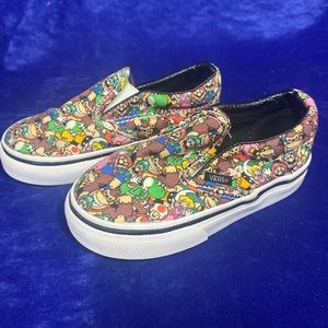 Vans Classic Nintendo Mario Slip on Toddler